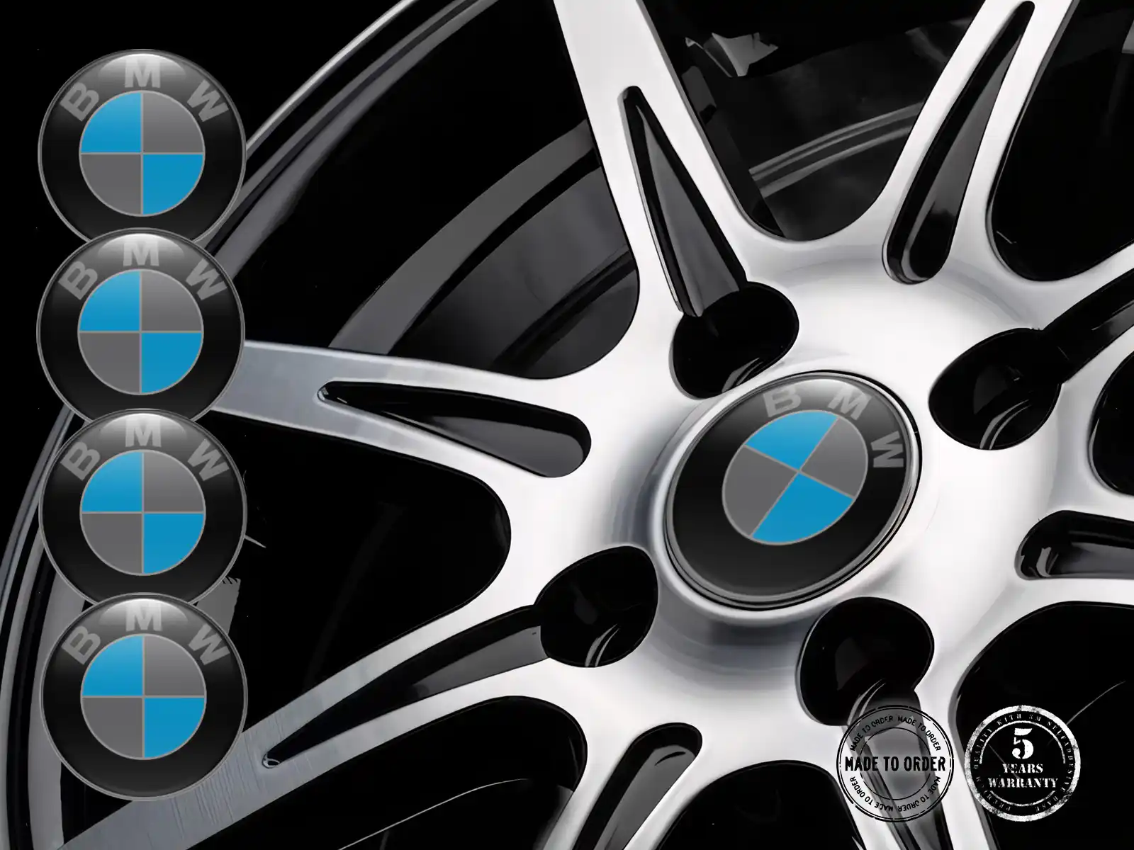BMW Pegatinas Epoxi Bombadas Nexus Cósmico Edición